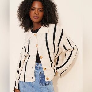 Little Lies Striped Cardigan
